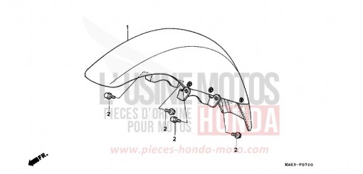 KOTFLUEGEL, VORNE (1) SLR650V de 1997